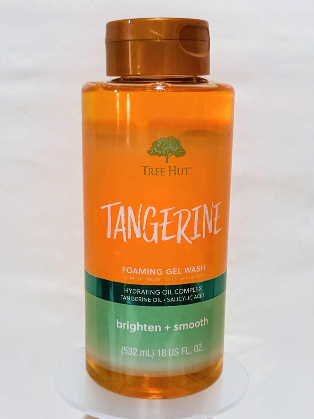 Tree Hut Tangerine Foaming Gel Wash - Orange